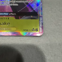 S-Snake (Parallel) - Two Legends (OP08-112) ONE PIECE Card NM English - Image 3