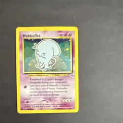 Pokemon TCG Wobbuffet Neo Discovery 16/75 Holo Unlimited Rare Card - Image 2