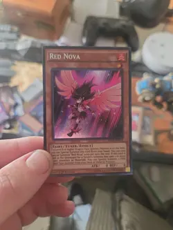 Red Nova DRL3-EN017 Yu-Gi-Oh! Card Secret Rare 1st Edition NM - Image 1