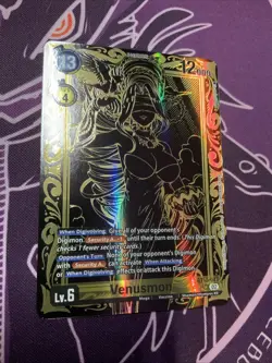 Venusmon Rise of Digimon Alternate Art SR BT10-042 NM Digimon Card Game - Image 1