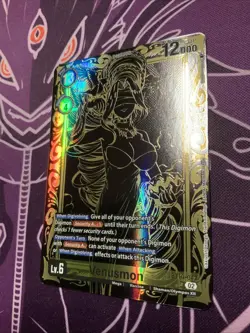 Venusmon Rise of Digimon Alternate Art SR BT10-042 NM Digimon Card Game - Image 2