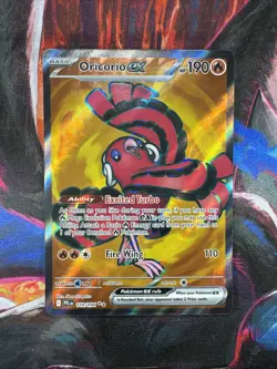 Oricorio ex - 110/094 - Ultra Rare - Phantasmal Flames - Pokemon Card - NM/M - Image 1
