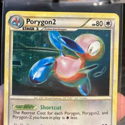 PORYGON2 - HGSS23 - Back Star Promo - Holo Foil - Pokemon Card - NM - Image 2