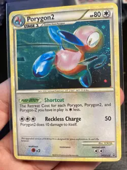 PORYGON2 - HGSS23 - Back Star Promo - Holo Foil - Pokemon Card - NM - Image 4