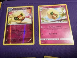 Pokemon TCG Fairy lot of 8 cards! Azumarill, Whimsicott, Cutiefly, Marill, etc! - Image 4