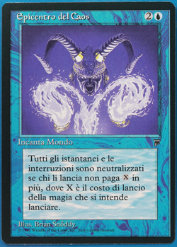 In the Eye of Chaos Legends (ITALIAN) NM (Reserved List MTG Magic Card) (507790) - Image 1
