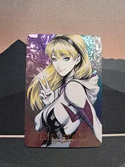 GWEN STACY - Carddass Masters Art Card - Spider-Man - Waifu Doujin ACG - Image 1