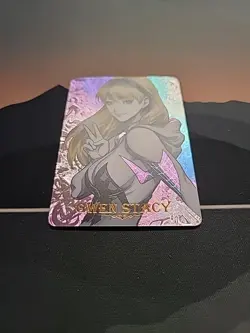 GWEN STACY - Carddass Masters Art Card - Spider-Man - Waifu Doujin ACG - Image 2