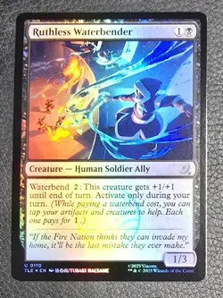 Ruthless Waterbender MTG Avatar: The Last Airbender Foil Uncommon NM - Image 1