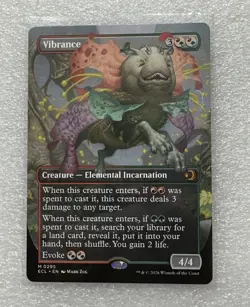 Vibrance (Borderless) - MTG #0295 - Lorwyn Eclipsed - NM/M - Image 1