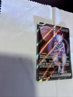 Pokemon TCG Team Rockets Mewtwo EX 213/182 Ultra Rare Destined Rivals NM+ - Image 4