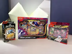 Pokemon TCG SEALED Mega EX Lot 🎴 Latias EX • Diancie • Lucario • Dragapult - Image 3
