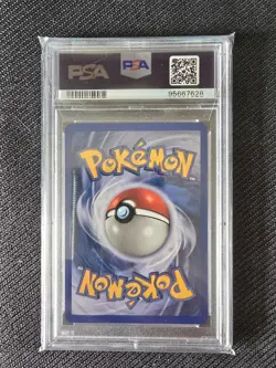 2002 POKEMON LEGENDARY COLLECTION #8 DARK SLOWBRO-REVERSE FOIL PSA 8 - Image 2