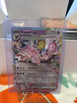Espeon ex Play! Pokemon Prize Pack Series 7 Prismatic Evolutions 034/131 - Image 1