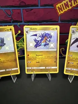 Pokemon TCG Gible SV38 Gabite SV39 And Garchomp SV40 Hidden Fates Shiny Lot Of 3 - Image 3