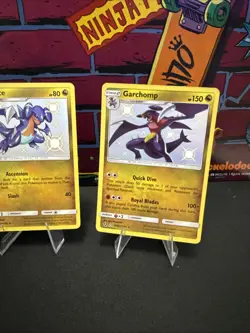 Pokemon TCG Gible SV38 Gabite SV39 And Garchomp SV40 Hidden Fates Shiny Lot Of 3 - Image 4
