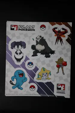 Play! Pokemon TCG 2023 Sticker Sheets Lot of 6 - Image 1