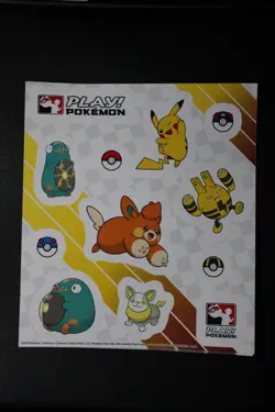 Play! Pokemon TCG 2023 Sticker Sheets Lot of 6 - Image 2