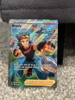 Brawly 188/198 Ultra Rare Full Art Chilling Reign - Pokemon TCG - Near Mint NM - Image 1