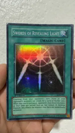 Yu-Gi-Oh! TCG Swords of Revealing Light LOB-101 1st Edition - Image 1