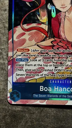 Boa Hancock (Illustration Box Vol.1) ST17-004 One Piece Promotion Card - Image 4
