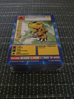 Vintage Digimon Battle Series 1 Cards Complete Starter Deck Set Saberleomon ++ - Image 1