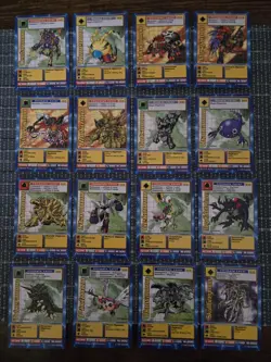 Vintage Digimon Battle Series 1 Cards Complete Starter Deck Set Saberleomon ++ - Image 3