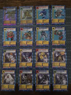 Vintage Digimon Battle Series 1 Cards Complete Starter Deck Set Saberleomon ++ - Image 4