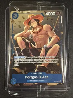 One Piece TCG - Portgas.D.Ace P-074 Promo Card One Piece Tin Set Vol. 2 *SEALED* - Image 1