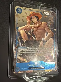 One Piece TCG - Portgas.D.Ace P-074 Promo Card One Piece Tin Set Vol. 2 *SEALED* - Image 2