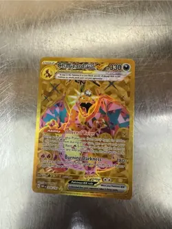 Charizard ex 228/197 SV03: Obsidian Flames Gold Hyper Rare Pokemon Card - Image 1