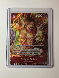 Portgas.D.Ace (Illustration Box Vol.5) ST15-005 One Piece Promotion Card Foil - Image 1