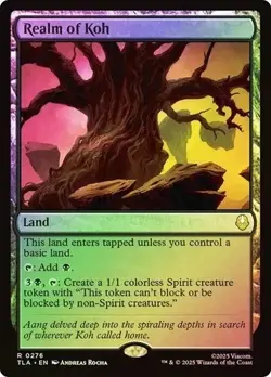 FOIL - MTG - Realm of Koh #276 - Avatar: The Last Airbender - Image 1