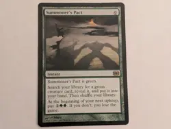 MTG - Magic the Gathering - Summoner’s Pact Green Rare | Future Sight 0 Mana - Image 1