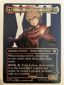 Magic The Gathering Joshua, Phoenix's Dominant Regular 0397 Final Fantasy - Image 1