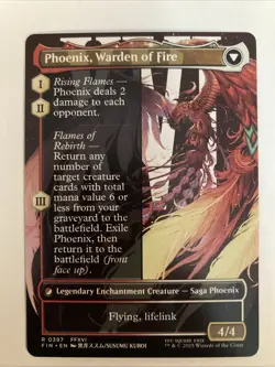 Magic The Gathering Joshua, Phoenix's Dominant Regular 0397 Final Fantasy - Image 2