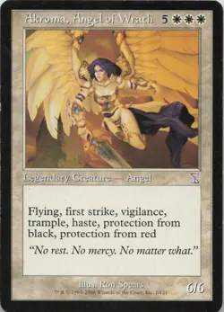 Akroma, Angel of Wrath S Timeshifted 1 - LP MTG - Image 1