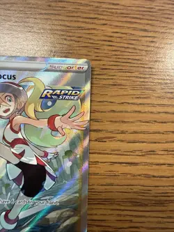 Pokemon TCG SWSH Battle Styles Korrina's Focus Ultra Rare 160/163 NM - Image 3