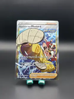 Rapid Strike Style Mustard TG27/TG30 Brilliant Stars Trainer Gallery Pokemon - Image 1