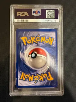 1999 POKEMON FOSSIL 1ST EDITION #10 LAPRAS-HOLO PSA 7 - Image 2