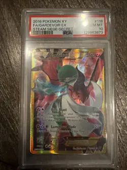2016 Pokemon XY FA/Gardevoir Ex #116 Steam Siege-Secret PSA 10!! - Image 1