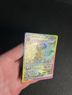Pokemon TCG Leafeon ex 144/131 Sv: Prismatic Evolutions Holo NM-/LP+ - Image 4