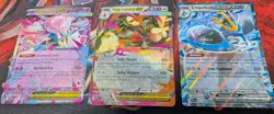 Pokemon TCG EX Phantasmal Flames Holo Lot: Mega Diancie, Mega Lopunny, Empoleon - Image 1