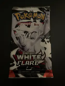 Very Heavy! 22.79g Pokemon TCG SV10.5 White Flare Booster Pack Sealed! - Image 2