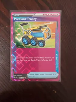 Pokemon Precious Trolley 185/191 SV08 Surging Sparks Ace Spec NM Condition - Image 1