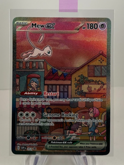 Mew ex 053 Pokemon 151 Ultra Premium Collection Black Star Promo Alt Art NM - Image 1
