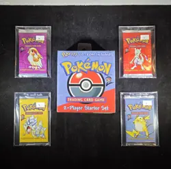 Base Set 2 Pokemon TCG - Sealed Booster Pack Art Set + Starter Deck - Image 1