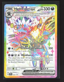 Pokemon SV08: Surging Sparks #223/191 Ultra Rare Hydreigon ex Holo - Image 1