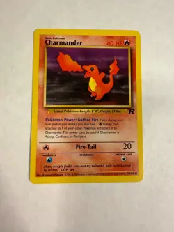 Pokemon TCG Pokemon team rocket Charmander Charmander Common nm - Image 1
