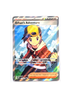 Ethan's Adventure 221/182 Ultra Rare Full Art Destined Rivals DRI POKEMON TCG EN - Image 1